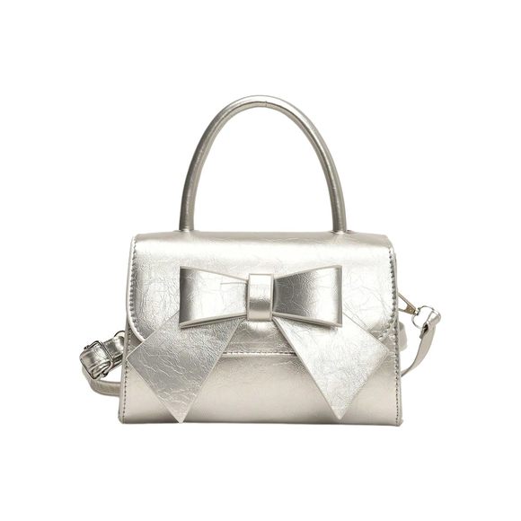 Qwіnее Handbags - Bow Shoulder Bags Cute Handbag Clutch Crossbody Satchels Flap Magnet >:)
